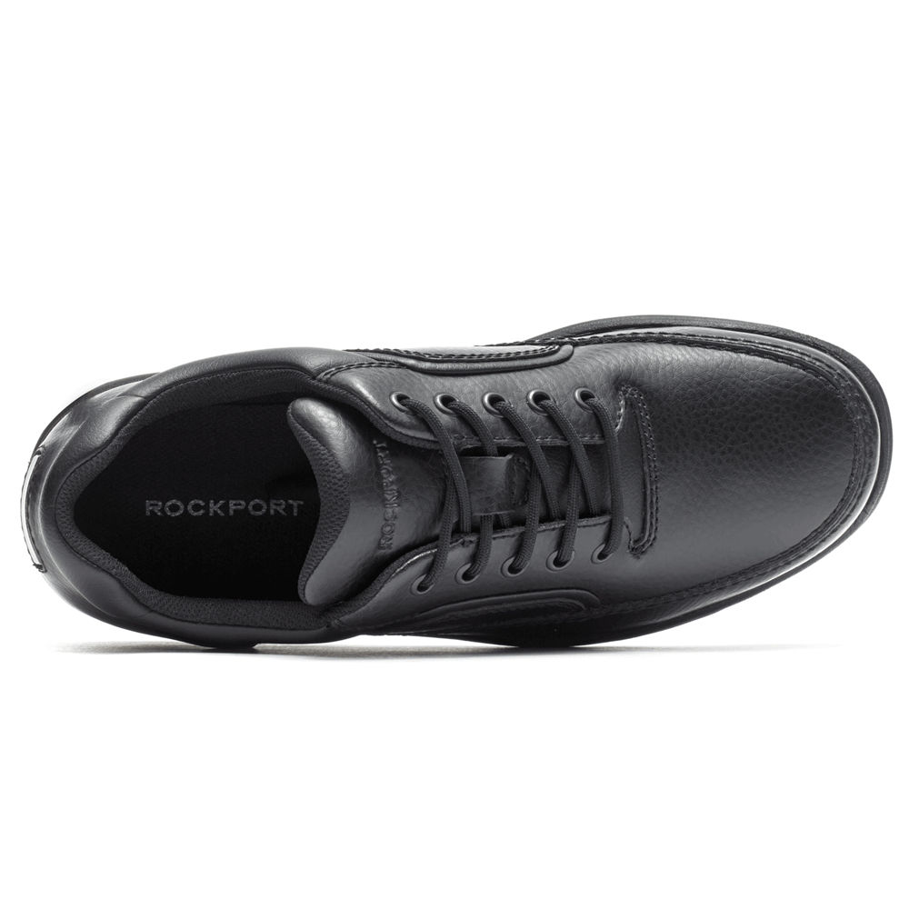 Zapatillas Rockport Hombre Mexico - Ridgefield Eureka Negros - VDKCY0862